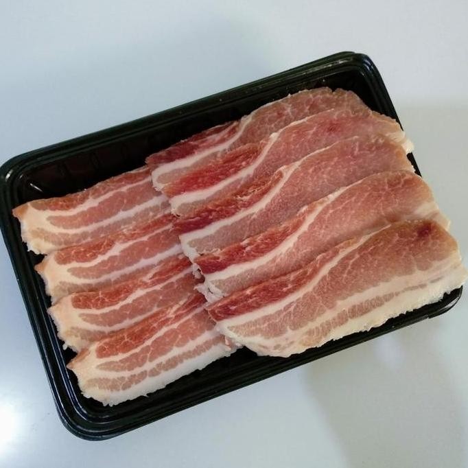

Samgyeopsal 500Gr Daging Frozen Korean Pork Belly Slice Pasti Ori