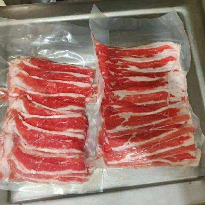 

Daging Shortplate Ausie Slice Beef Yoshinoya / Shaburi - 500 Gr Pasti Promo