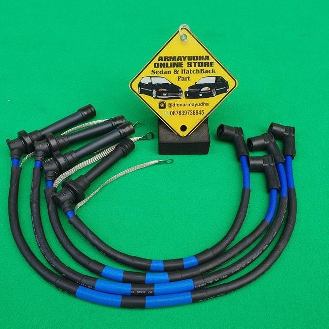 Kabel Busi Racing + Ground Honda Civic Ferio Genio Estilo City Z Nouva Kualitas Terbaik Harga Termur