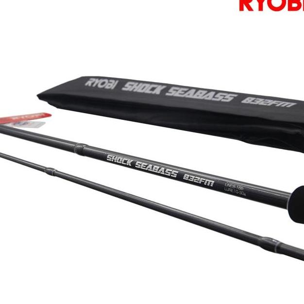 Joran Pancing Ryobi Sho Seabass Fuji Fishing Rod Spinning