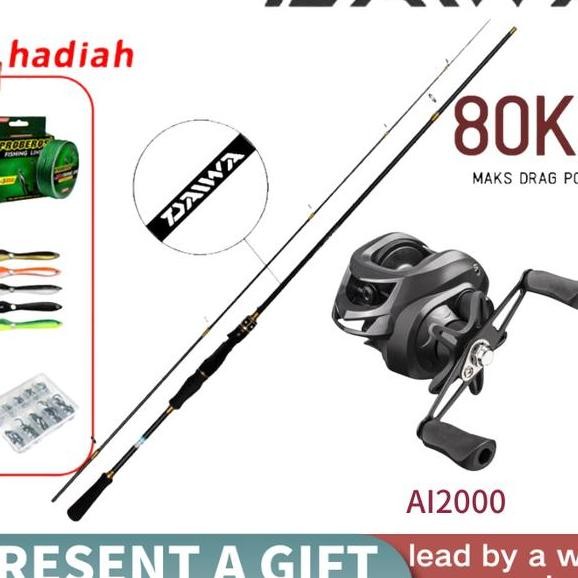 Beli 1 Dapat 5Profish Set Alat Pancing Lengkap Berkualitas Terbaik Joran Anti Patah Umpan Ikan
