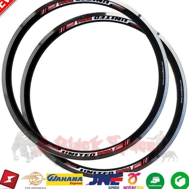 Rims Ve Sepeda United 26 Alloy Double Wall Mtb Federal 36 Hole