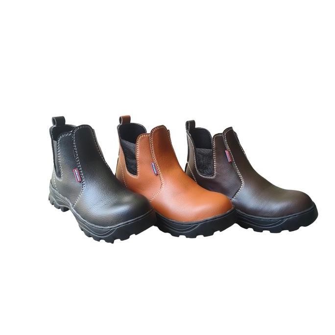 Baru Sepatu Safety Dr.Osha Ankle Boot 3228 Safety Shoes Kerja Pria