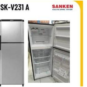 Promo [PROMO KHUSUS ] Kulkas 2 Pintu Sanken SKV 231 COD