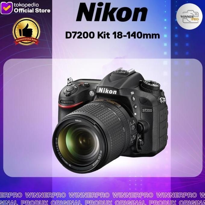 Promo Nikon D7200 Kit 18-140mm / d7200 kit 18-140mm COD
