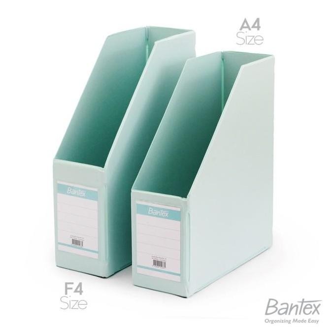 

Stok Terbatas Bantex Box File Magazine File A4 F4 Folio 10Cm Cool Aqua