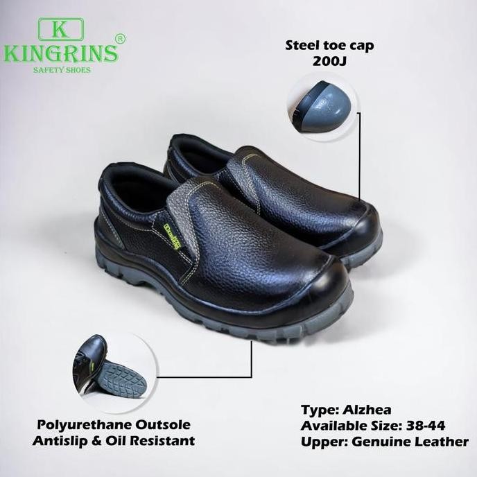 Baru Sepatu Safety Kingrins Alzhea Model KING'S KWS800 Safety Shoes