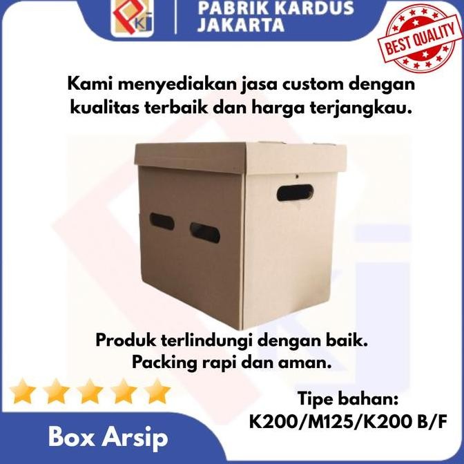 

Stok Terbatas Kardus Arsip Keras Ukuran 36X25X31Cm - Box Dus Penyimpanan Pajak & Dokumen