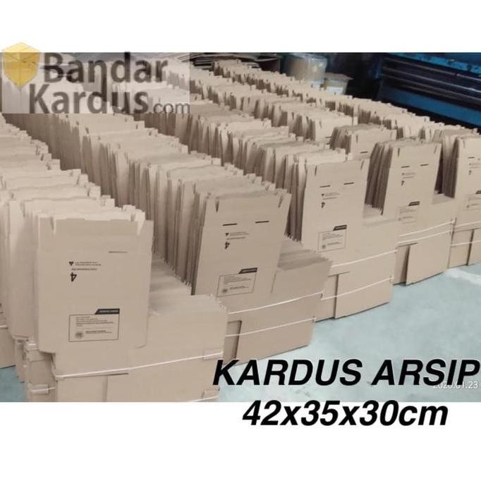 

Stok Terbatas Kardus Arsip Keras Ukuran 42X35X30Cm - Box Dus Packing Dokumen Tebal