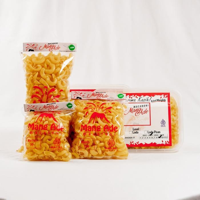 

FF MACARONI MANG ADE KEMASAN BOX Asin Makaroni Pedas Jajanan Food Snack Cemilan Kering Keripik