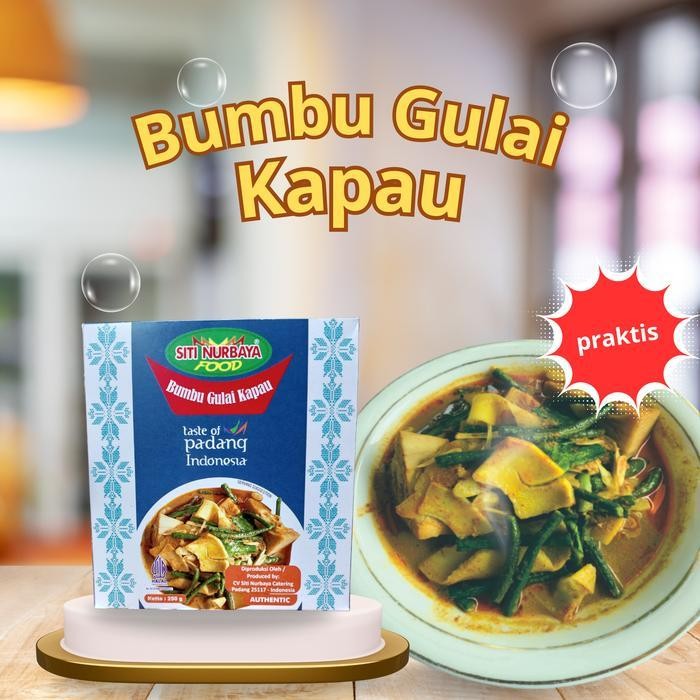 

Rps Bumbu Gulai Kapau 250G Siti Nurbaya Food | Makanan Khas Asli Minang Siap Saji