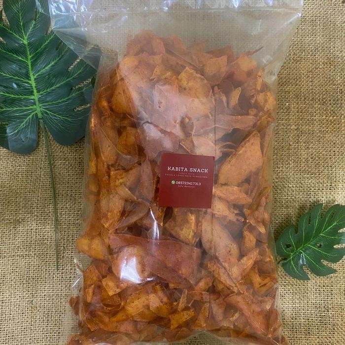 

FF KRIPSET 250 gram Snack KRIPIK SINGKONG PEDAS GURIH Food Cemilan Keripik Makanan murah