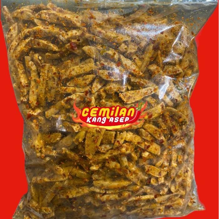 

FF Basreng Rempah Daun Jeruk Cemilan Kang Asep Kemasan 250gram Pedas Food Snacks Camilan Goreng