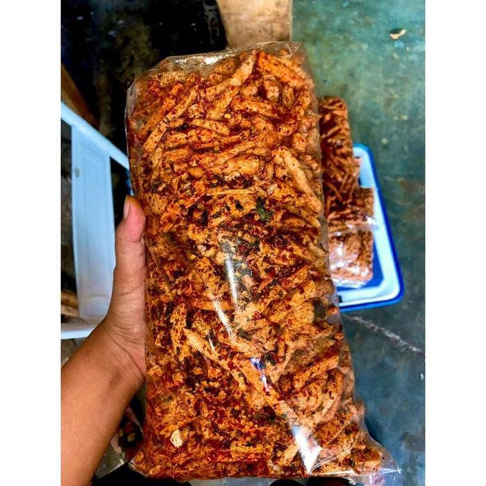 

FF 1 kg BASRENG PEDAS DAUN JERUK Camilan Food Snack Cemilan Goreng Kering