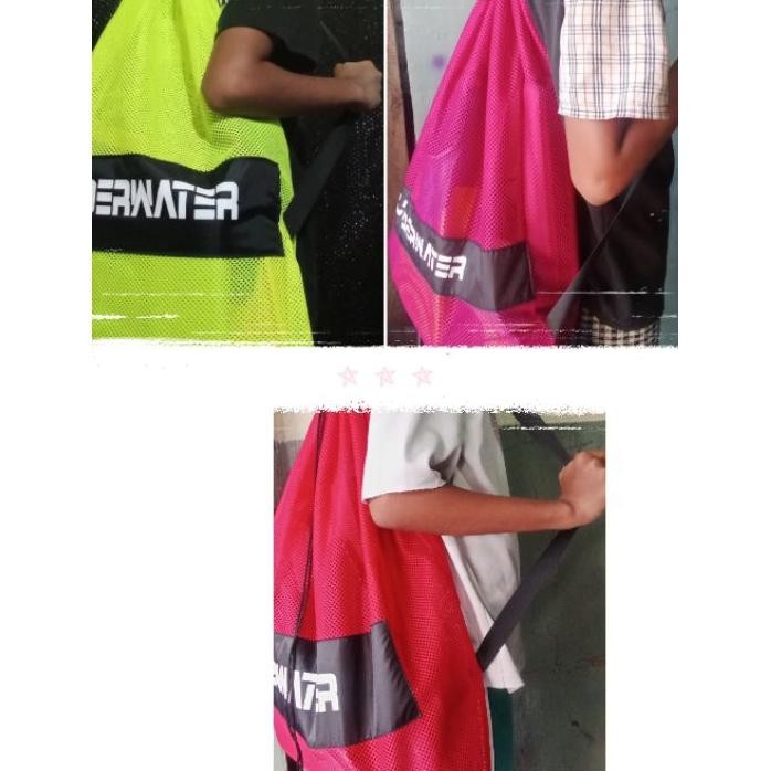 Tas Renang Jaring Underwater Dry Mesh Bag