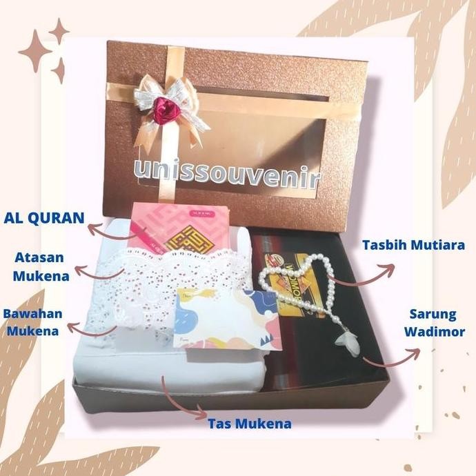 Hampers Mukena Khadijah Paket Tas Mukena Couple Pernikahan / Seserahan