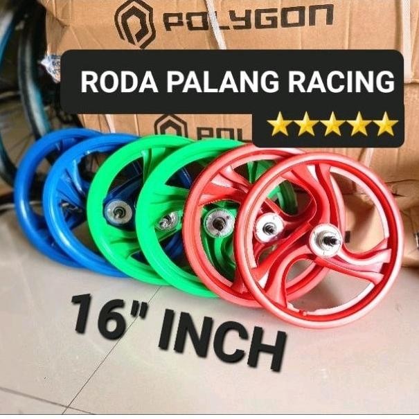 Bisa Cod Roda 16 Inch Velg Racing 16 Inch Sepeda 16Inch Velg Palang Ukuran 16 Inch Sepeda Anak Bmx V