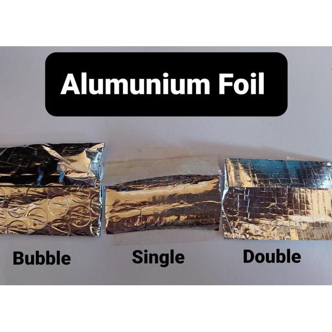 Sale! Aluminium Foil Peredam Panas Atap Roll Insulation Rumah Shopee