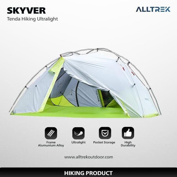 ALLTREK Tenda Gunung Ultralight SKYVER Tenda Hiking 2 Person