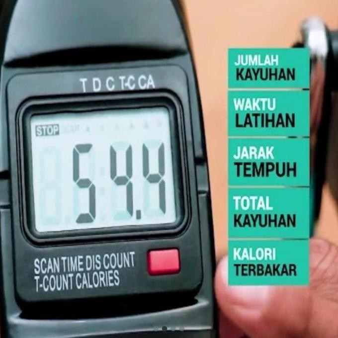 Dps Zeus Mini Exercise - Zeus Static Bike Alat Olahraga Portable - Zeus Sport - Asli