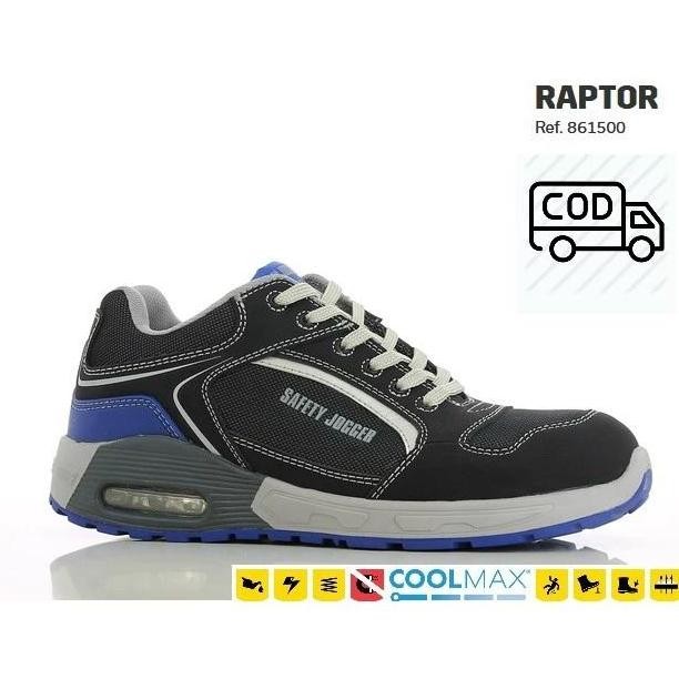 Sepatu Safety Jogger Raptor/Sepatu Safety Jogger/Safety Jogger/Safety Boots/Jogger Raptor - 38 Co
