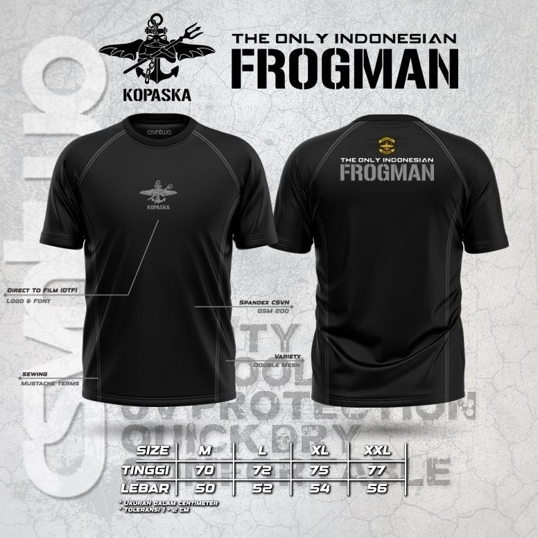 ''Terlaris" Kaos Jersey Kopaska / Kaos Jersey Kopaska Bahan Full Spandex Premium Motif Reglan