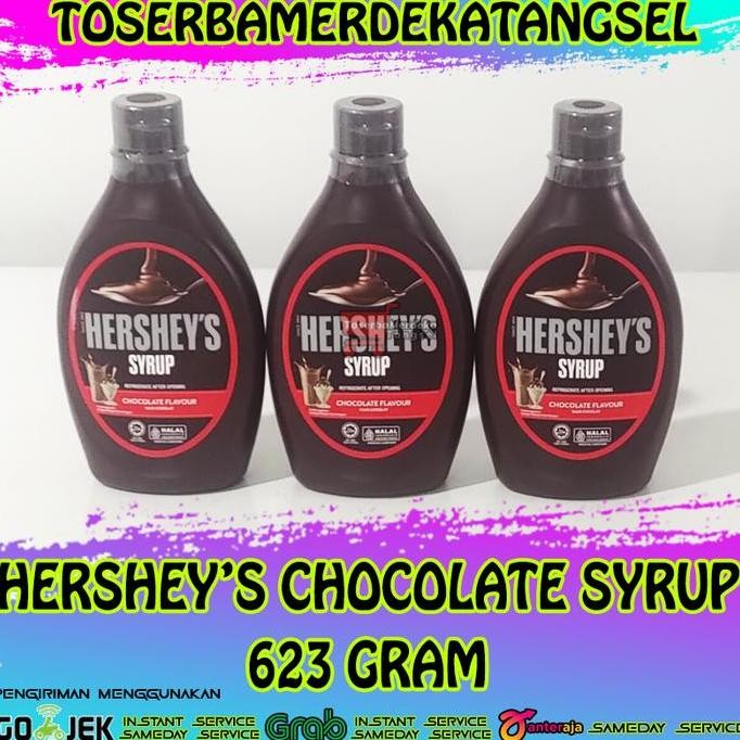 

Hersheys Chocolate Syrup 650 Ml / Sirup Coklat Premium 650 Gram