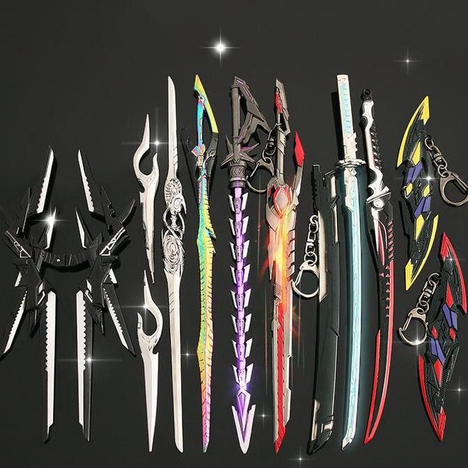 Stok Terbatas Gantungan Kunci Anime Pedang Swallowed Star Luo Feng Action Figure