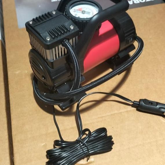 Pompa Ban Mobil Portable Maxbuilt 15A Dc12V