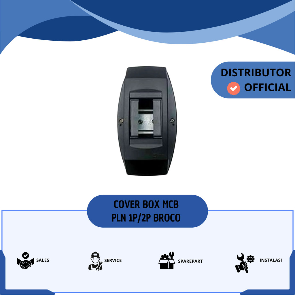 COVER BOX MCB PLN 1P/2P BROCO KHUSUS MCB LISTRIK