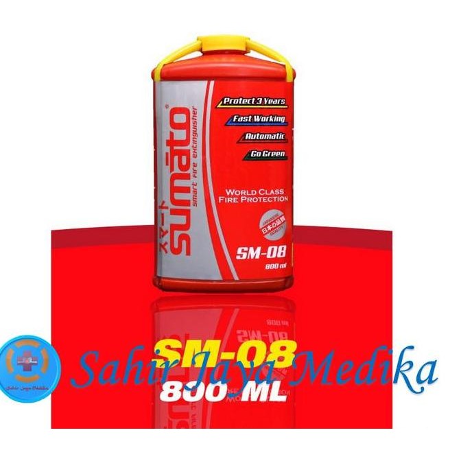 Apar Mini Otomatis Alat Pemadam Kebakaran Otomatis Sumato Sm08 Apar Rumah Apar Restoran Co