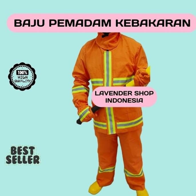 Baju Pemadam Kebakaran / Baju Damkar /Baju Tahan Panas Dan Api Co