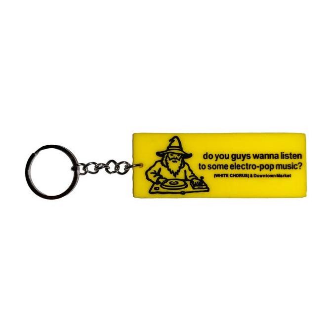 Stok Terbatas Downtown Market & White Chorus Electro Pop Keychain Limited Edition