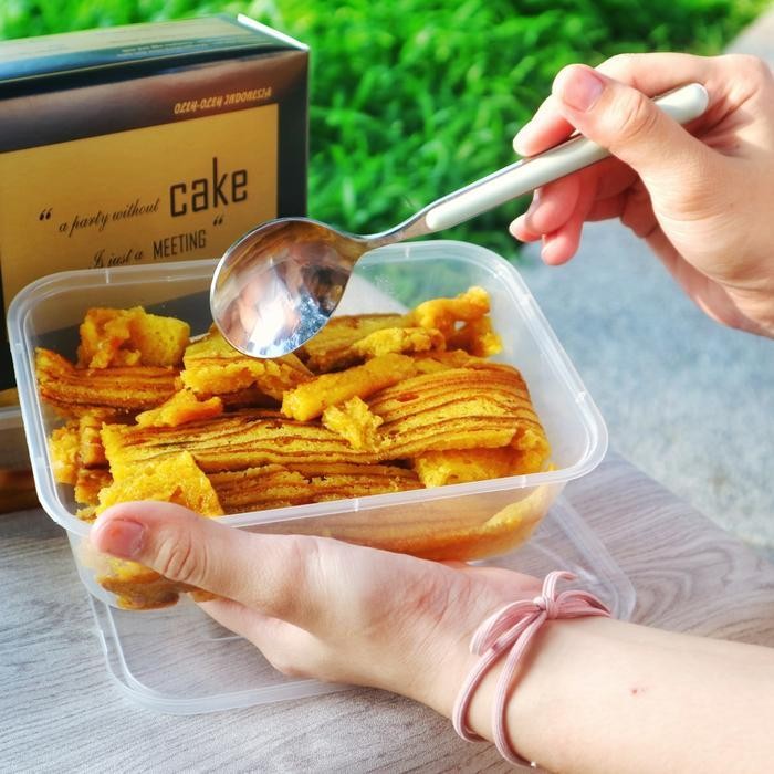 

IX TERLARIS Pinggiran Kue Lapis Legit Wisman by Lynn cake 250 Gr TERMURAH