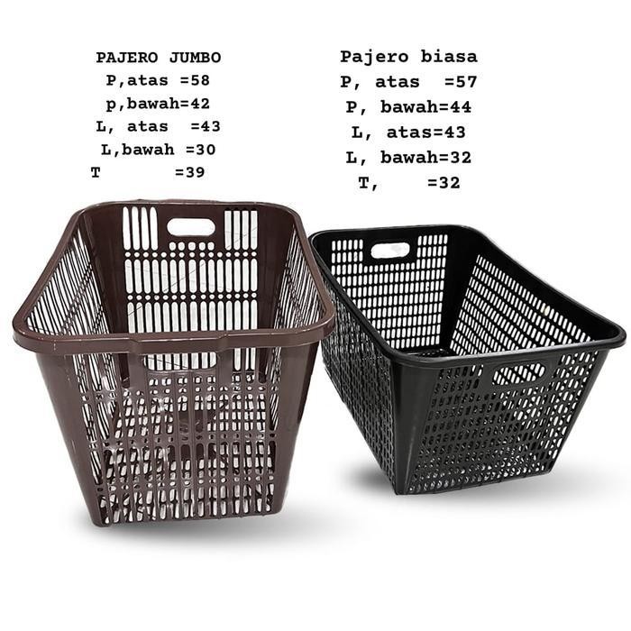 

IX Keranjang Baju/Pakaian/Besar Plastik Khusus Gojek /Grab