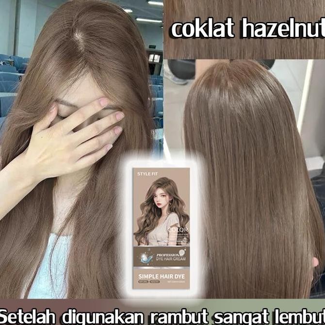 Terlaris Pilihan Utama FashionHair Color Style Fit Tidak Perlu Pemutihan Pewarna Rambut Pewarna Herb