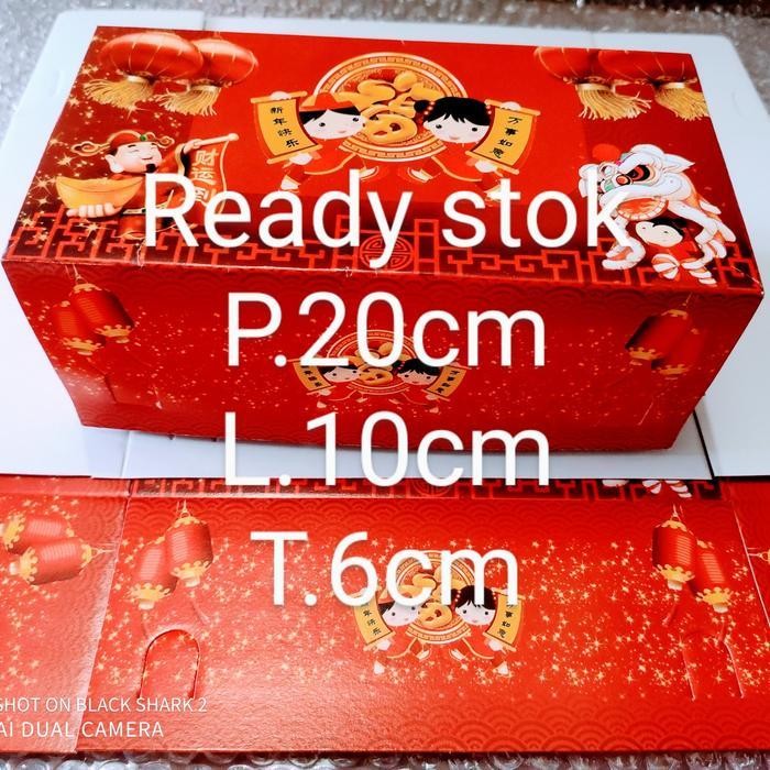 

IX kotak kue keranjang , kotak kue Imlek .