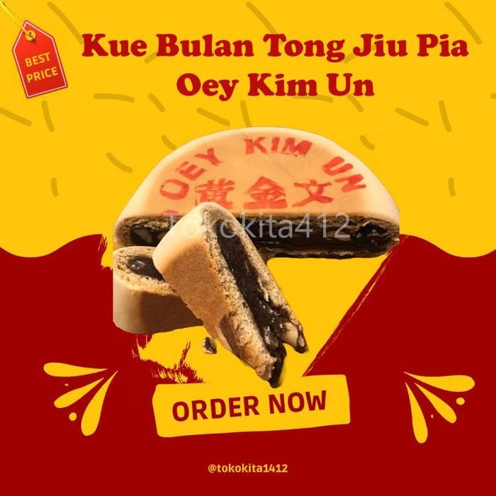 

IX Kue Bulan Oey Kim Un Mooncake Halal Tong Jiu Pia Kue Roda Halal