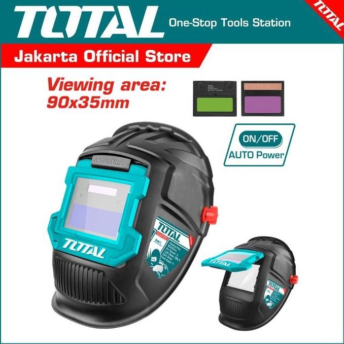 Total Auto-Darkening Welding Helmet Tsp9309 - Helm Las Photocromic Co