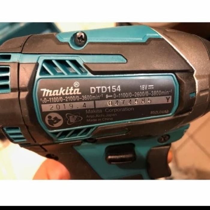 MESIN CORDLESS IMPACT DRIVER MAKITA DTD 154 RTE
