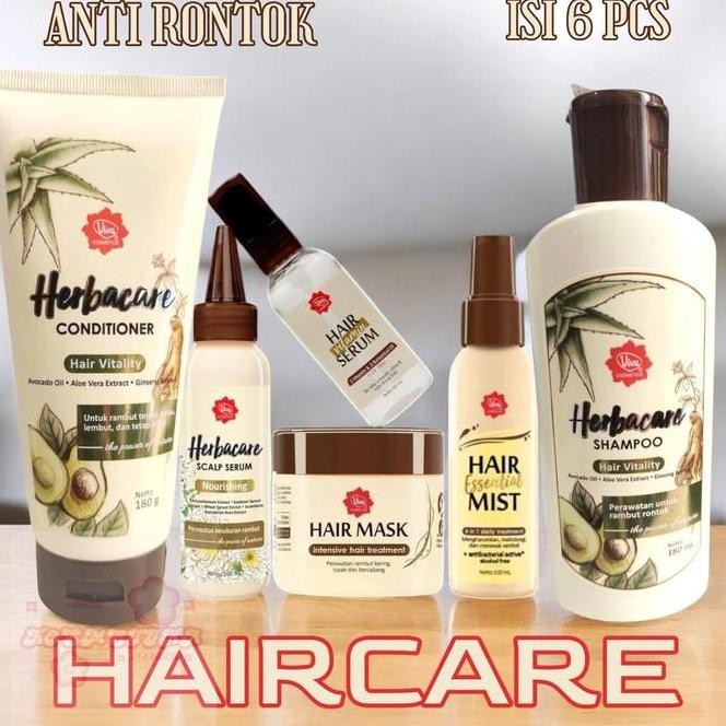 Terlaris Viva Paket Perawatan Rambut Rontok Ketombe Kering Rusak Diwarnai Paket Lengkap Isi 6 Pcs Re