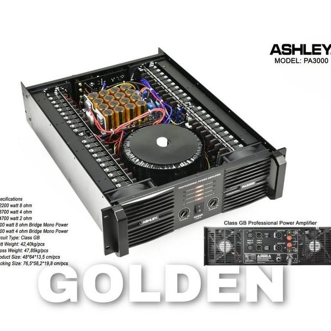 Power Ashley PA 3 Orinal Amplifier Ashley Class GB