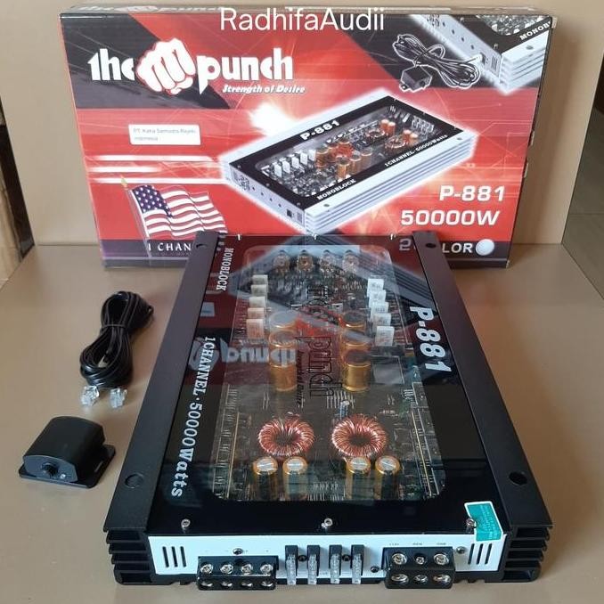 power monoblock the punch p. 881 audio mobil