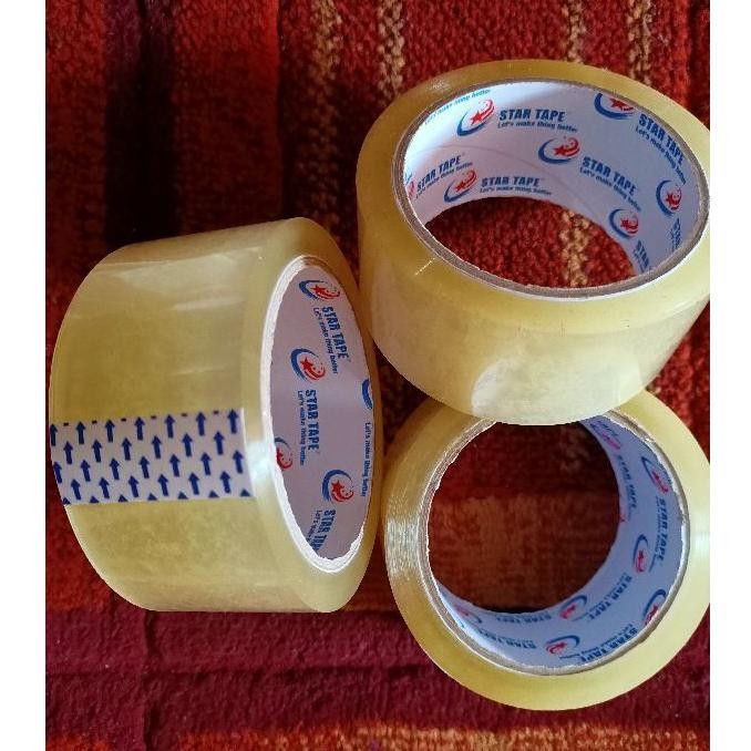 

Lakban 2 Inch ( 1 Dus Isi 72 Pcs) 45Mm X 50 Meter X 45 Mic / High Quality