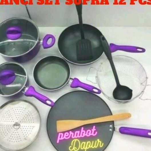 Panci Set Supra 12 Pcs