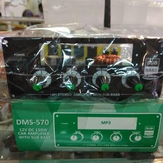 KIT AMPLIFIER MOBIL WITH SUB BASS DMS-570