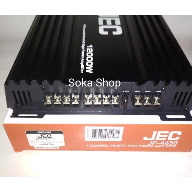 Power mobil JEC 4650 12 WATT 4 CHANNEL