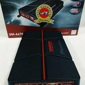 pioneer gm a6704/power pioneer/amplifier