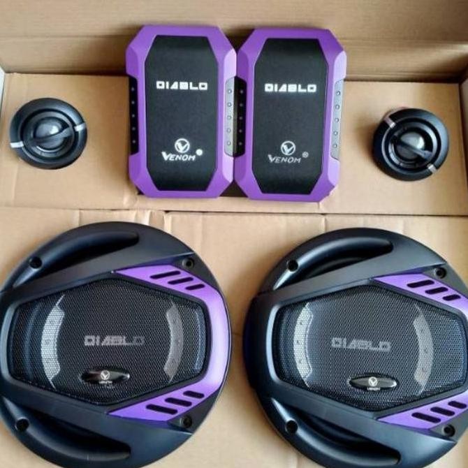 Speaker Split Venom VX 6 D / Speaker Pintu Venom Diablo