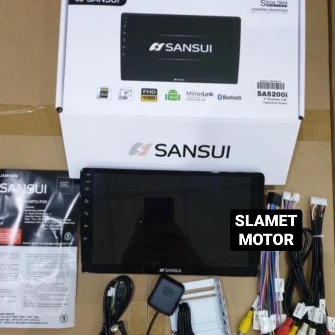Head Unit Doubledin Android 9 inch Sansui SA5200i SA-5200i Resmi
